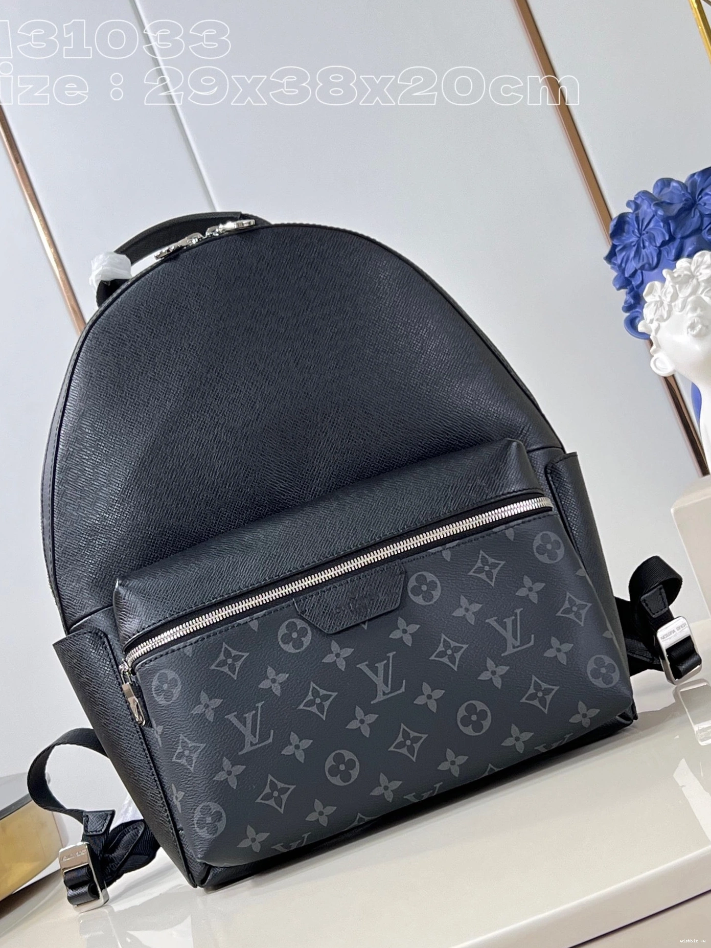 WIS 38 Backpack LOUIS 20cm x PM-29 Discovery x VUITTON 0802